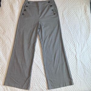 Loft High-Waisted Wide-Leg Pants